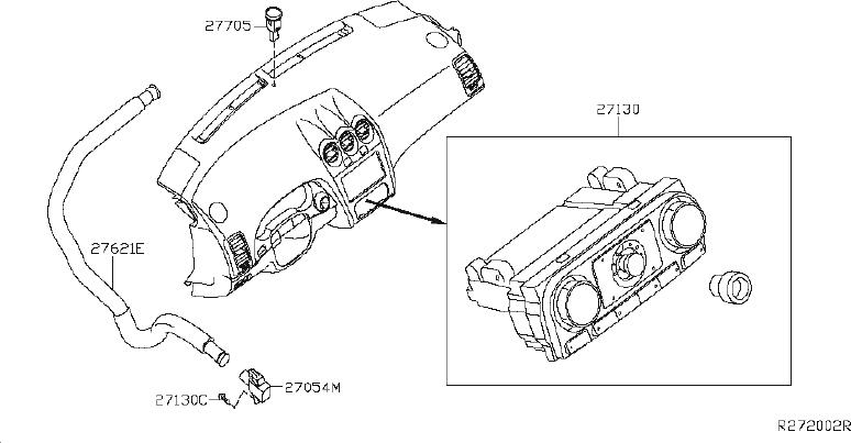 2010-Nissan-Altima-Hvac-Temperature-Control-Panel.-PACKAGE-...